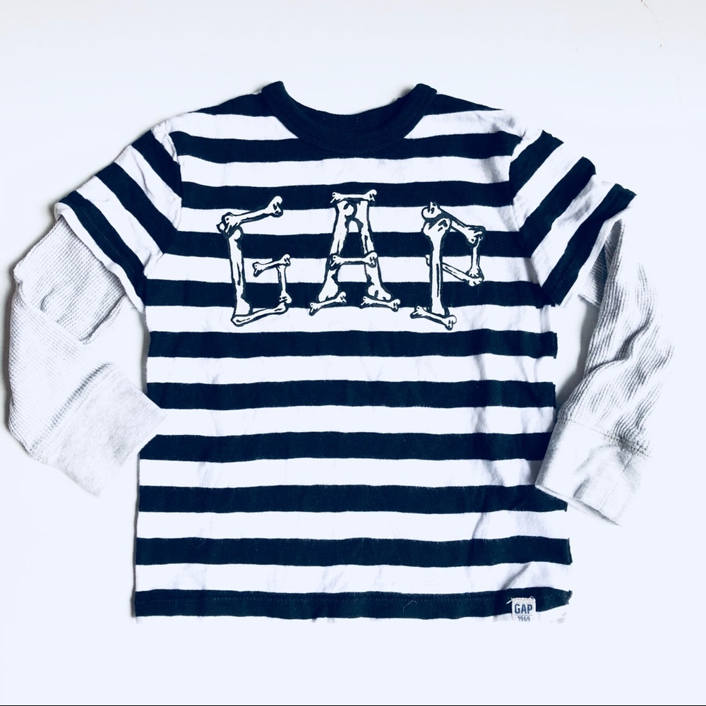 Baby Gap Skully 💀 Tee